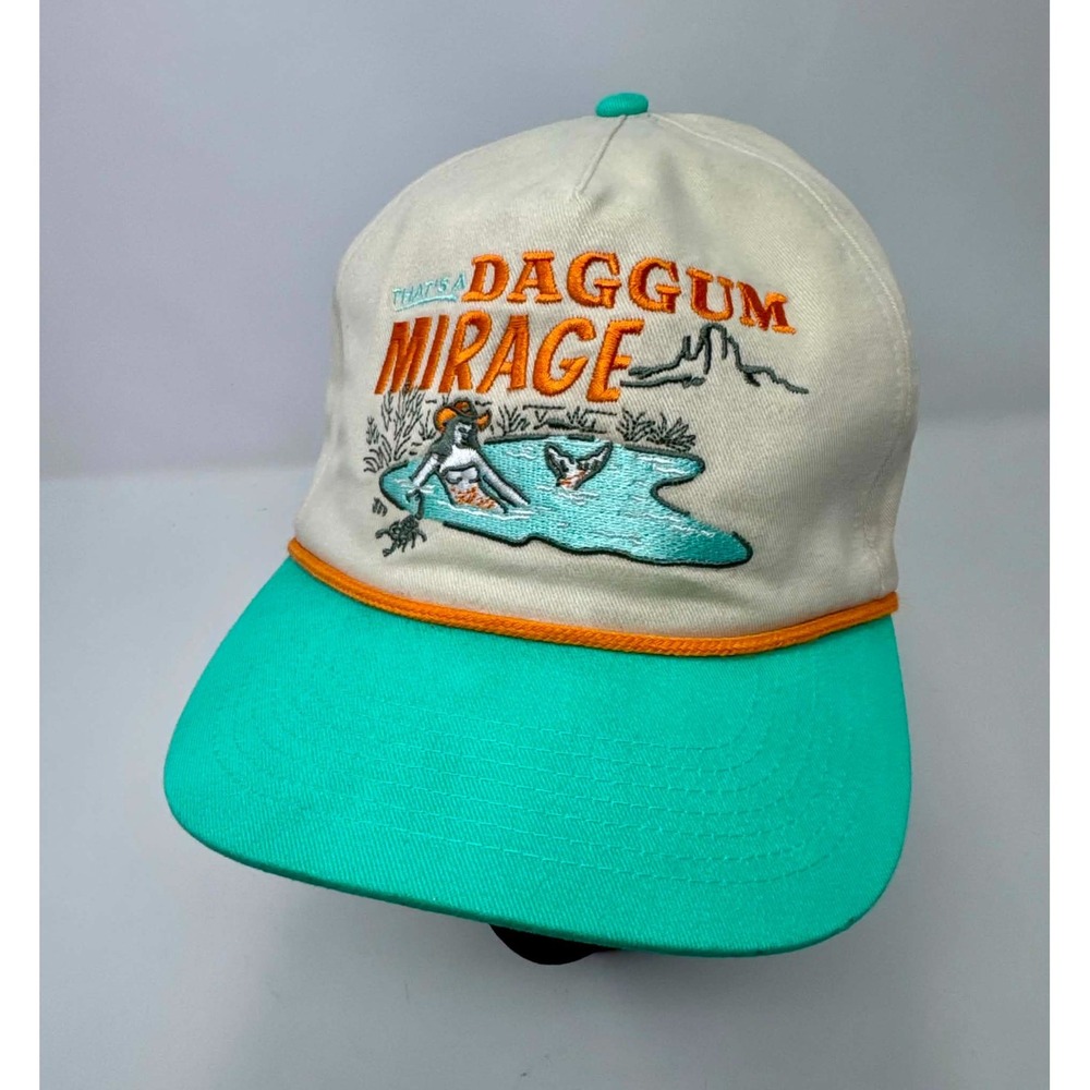 Sendero Provisions Co Thats A Daggum Mirage Snapback Hat Desert Pool Cap OSFA View 2